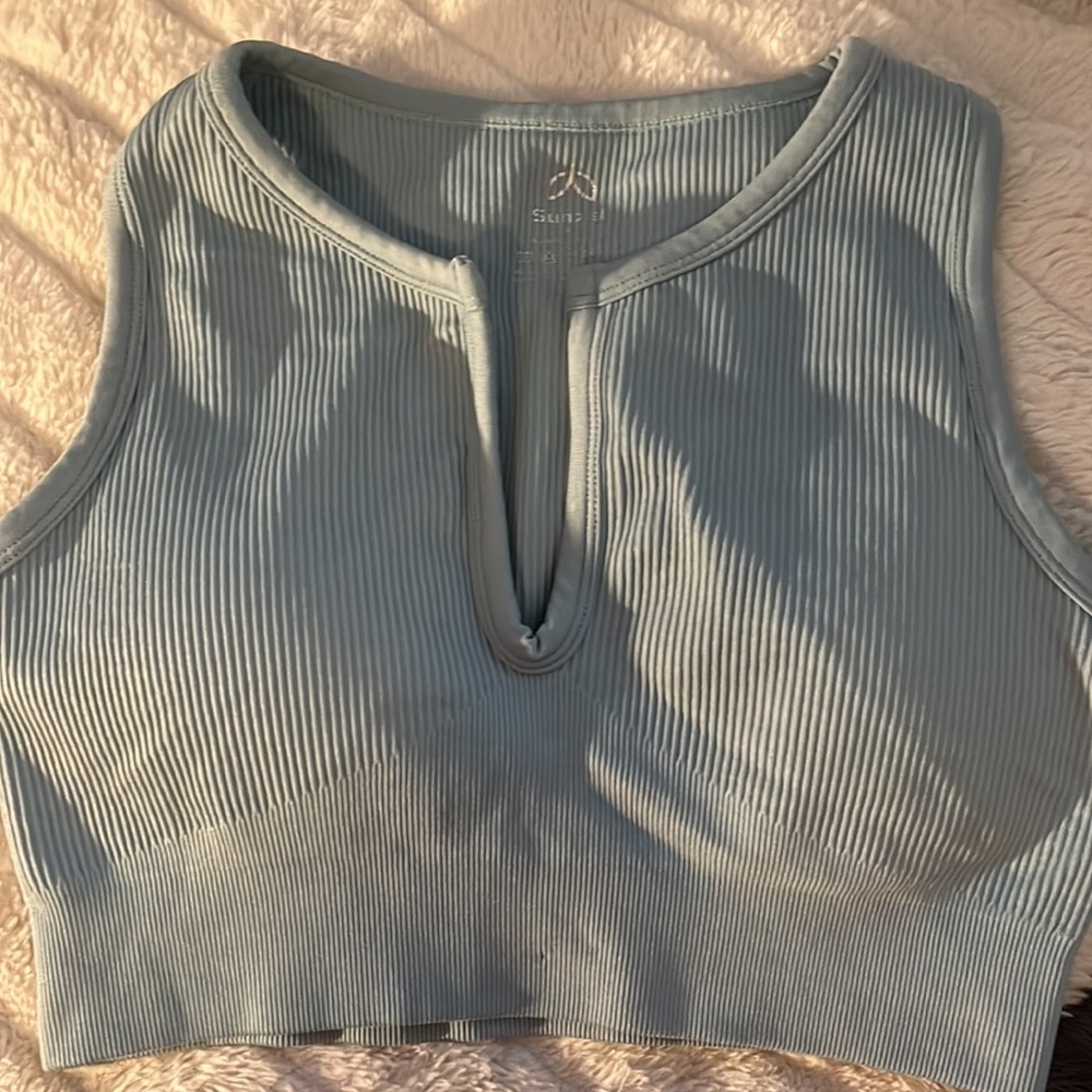 Sunzel Ripped Short + Tank Set - Picture 2 of 3